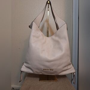 Michael Michael Kors Devon Shoulder Tan Tote Purse Shoulder Bag Used